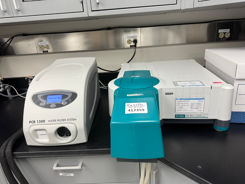 Image of Varian Cary 50 Bio UV-Visible Spectrophotometer